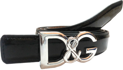 

Mode Girls Casual, Formal Black Genuine Leather Belt
