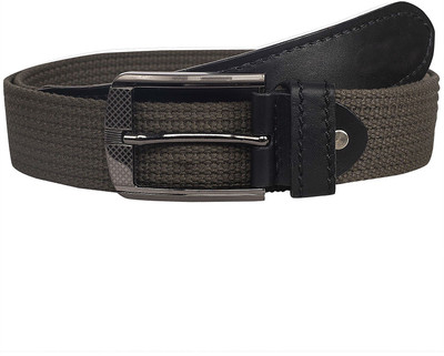 

Creative India Exports Men Casual, Formal Green Canvas Belt