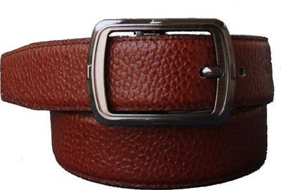 

Klaska Men Casual Tan Genuine Leather Belt