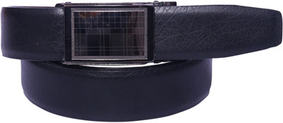 

OODI Men Black Genuine Leather Belt