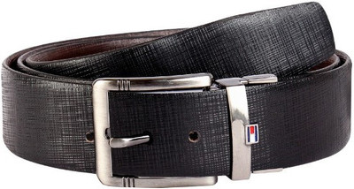 

XCCESS Men Black Genuine Leather Belt