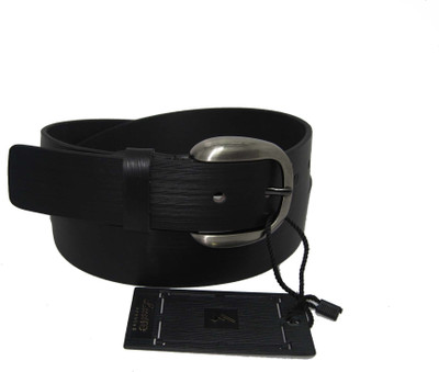 

Lustre International Men Formal Black Genuine Leather Belt