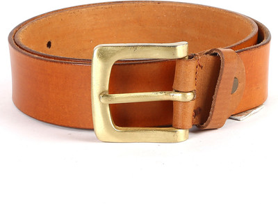

WildHorn Men Casual Tan Genuine Leather Belt