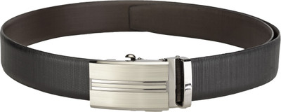 

Teakwood Men Formal Black Genuine Leather Belt