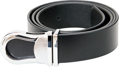 

Vermello Men Casual, Formal Black Genuine Leather Belt, 3528blk