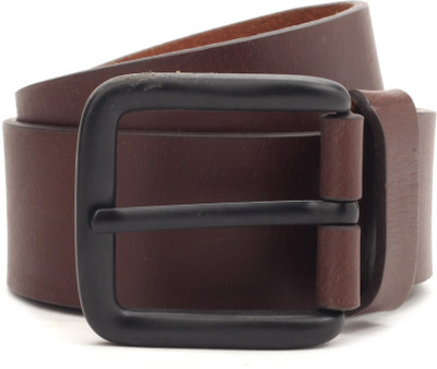 

United Colors of Benetton Men Brown Genuine Leather Belt, 901