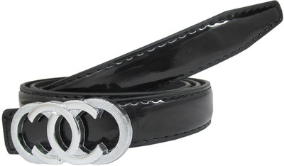 

Comfort Zone Women Casual, Party, Formal Black Artificial Leather Belt