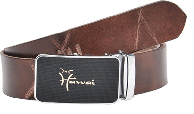 

Hawai Men Casual, Formal Brown Genuine Leather Belt