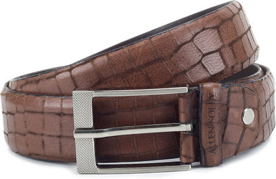 

Allen Solly Men Tan Metal Belt