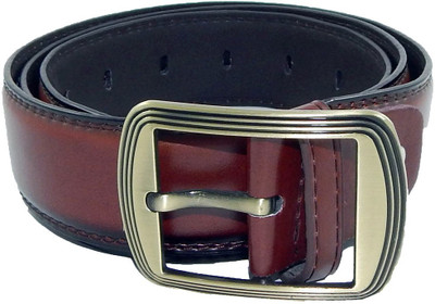 

Els Men Formal, Casual Brown Synthetic Belt, Brown-12