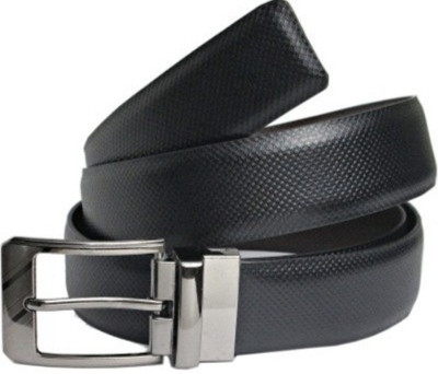 

Rani Store Men Party, Casual Black Genuine Leather Reversible Belt