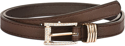 

Buckle Up Women Formal Brown Artificial Leather Belt