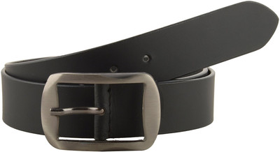 

Hill $ Oliver Men Black Genuine Leather Belt