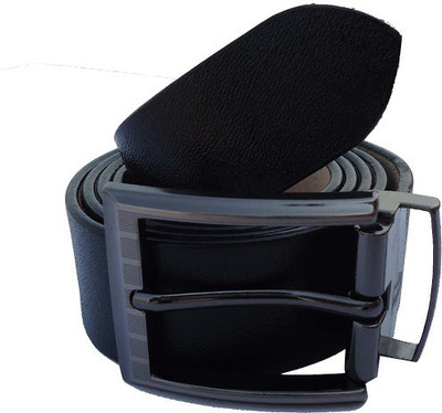 

M&Ms Men Formal Black Genuine Leather Belt