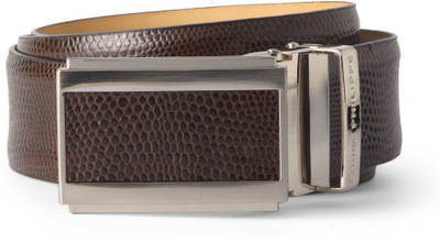 

Louis Philippe Men Brown Genuine Leather Belt