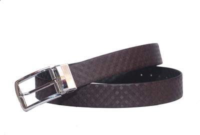 

Kiko Men Formal Brown Genuine Leather Reversible Belt