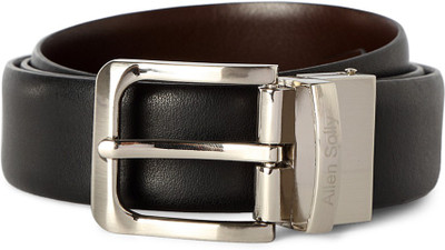 

Allen Solly Men Black Genuine Leather Belt