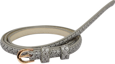 

Sri Women Casual Grey Artificial Leather Belt