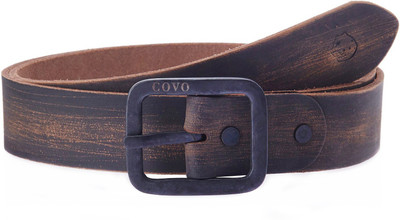 69% OFF on Covo Men Casual Black Genuine Leather Belt
