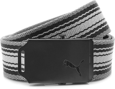 

Puma Men Black, Grey Metal Belt, Black steel;grey limestone and grey