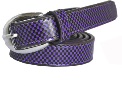 

Loopa Women Casual Purple Synthetic Belt