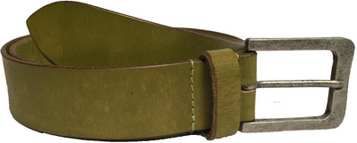 

Skyforest Men Formal Green Genuine Leather Belt, Olive green