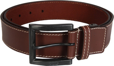 

Levi's Men Casual Brown Genuine Leather, Metal Belt