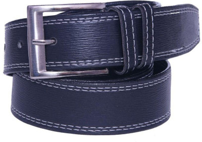 

OODI Men Black Artificial Leather Belt