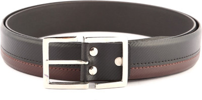 

Buckle Up Men Formal Black Genuine Leather Belt