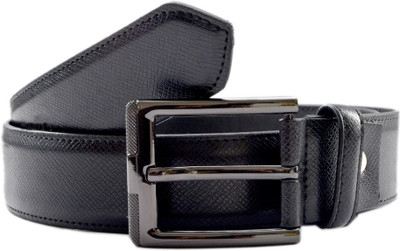 

Brounplus Boys Casual Black Artificial Leather Belt