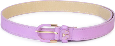 

Buckle Up Women Purple Artificial Leather Belt