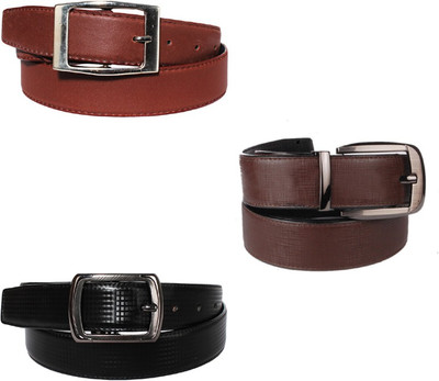 

Lenin Men Casual Brown Genuine Leather Belt