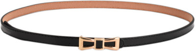

Tiekart Women Casual Black Synthetic Belt