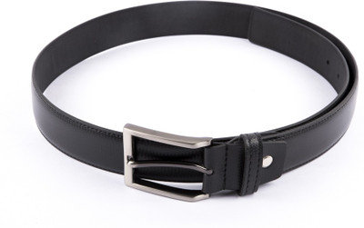 

Pacific Gold Men Formal Black Synthetic Belt