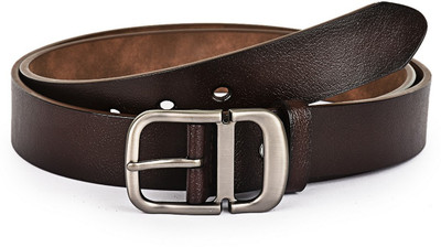 

Buckle Up Men Formal Brown Genuine Leather Belt