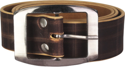 

Peter John Leather's Men Brown Artificial Leather Belt