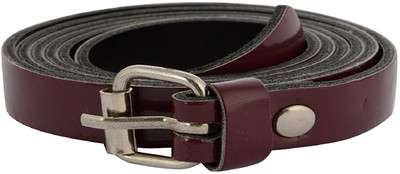 

UMA Girls Casual, Formal Maroon Texas Leatherite Belt