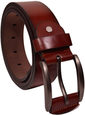 

Elligator Men Casual, Formal, Party Brown Artificial Leather Belt