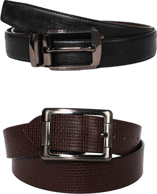 

Lenin Men Formal Brown Genuine Leather Belt