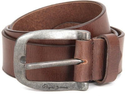 

Pepe Jeans Men Brown Genuine Leather Belt
