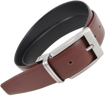 

Cotnis Men Multicolor Genuine Leather Reversible Belt