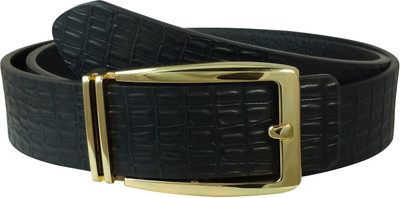 

Ammvi Creations Men Casual Black Artificial Leather Belt