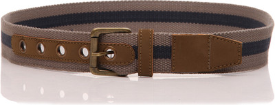

Ivy Women Casual Multicolor Canvas, Genuine Leather Belt, Grey