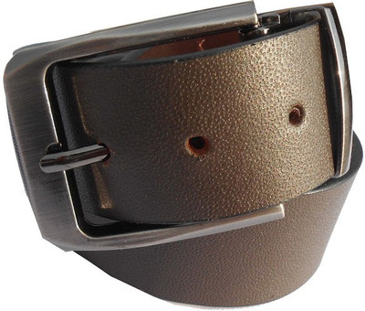 

B.S.Chadha Group Men Formal Brown Genuine Leather Belt