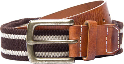 

Pacific Gold Men Casual Brown, Tan Genuine Leather Belt