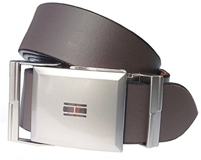 

WSD Men Formal Brown Artificial Leather Belt