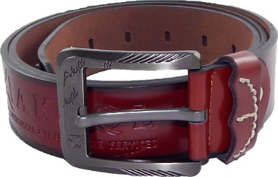 

Els Men Casual, Formal Brown Artificial Leather, Synthetic Belt