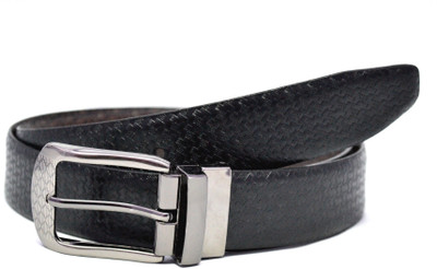 

Aer Leather Men Formal Black Genuine Leather Reversible Belt, Black;brown