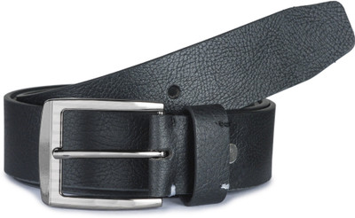 

Buckle Up Men Formal Black Genuine Leather Belt