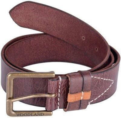 

Woodland Men Brown Genuine Leather Belt